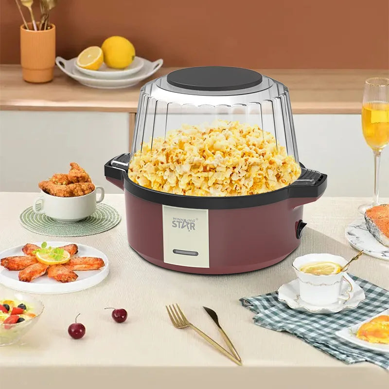 British and European regulations, household small popcorn machine, automatic puffing machine, electric popcorn machine
