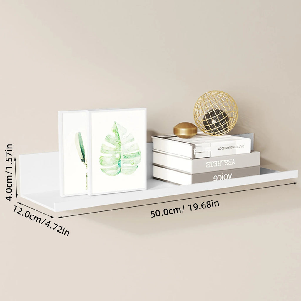 Floating Bathroom Shelves Storage Wall Rack Home Organizer Ledge Hardwares Cabinet Kitchen Toilet Accessories