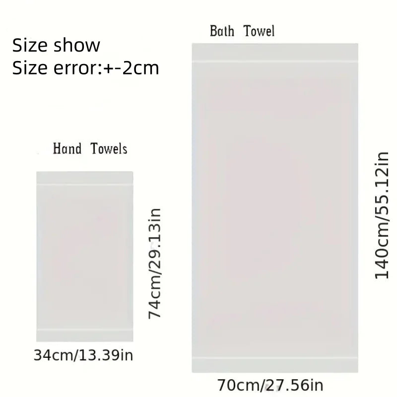 1/4/6PCS Bamboo Bathroom Towels 34x74cm 70X140cm Luxury Hand Face Adult Bath Towel Sets Washcloths Hotel Home Daily Use Towel