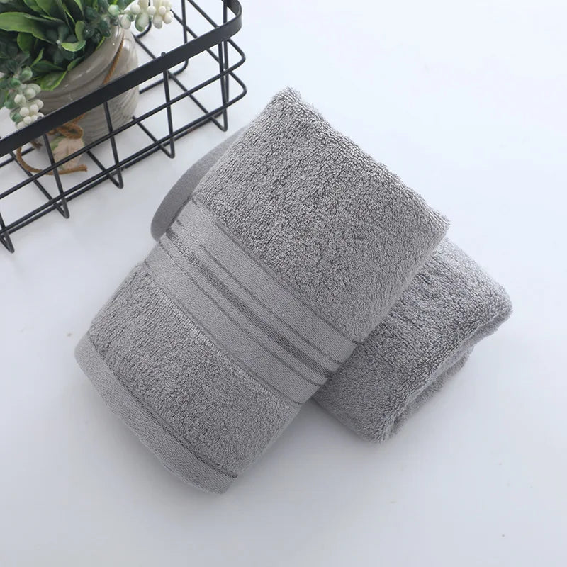 1/4/6PCS Bamboo Bathroom Towels 34x74cm 70X140cm Luxury Hand Face Adult Bath Towel Sets Washcloths Hotel Home Daily Use Towel