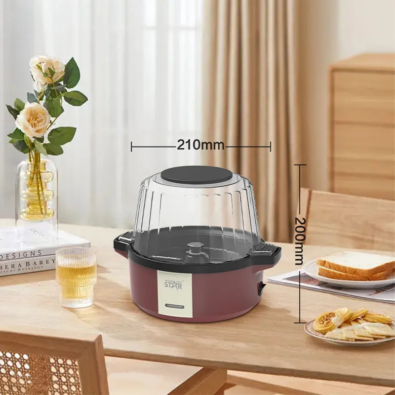 British and European regulations, household small popcorn machine, automatic puffing machine, electric popcorn machine