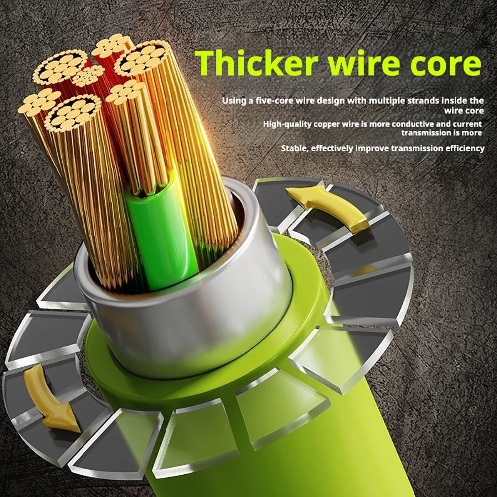 240W USB Type C Cable PD Fast Charging Phone Charger Data Cord For iPhone Samsung Xiaomi Huawei USB C to USB C Quick Charge Wire