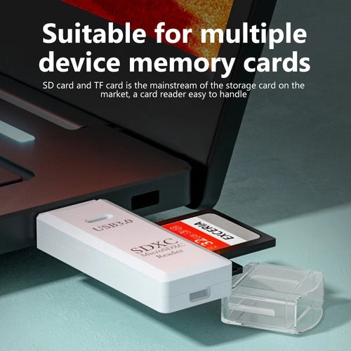 2 in 1 USB 3.0 Card Reader Micro sd card Reader usb adapter High Speed Cardreader TF Memory card For PC Laptop Accessories