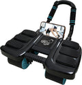Abdominal Wheel Roller with Knee Mat Ab Roller Exercise Wheel Automatic Rebound Elbow Support